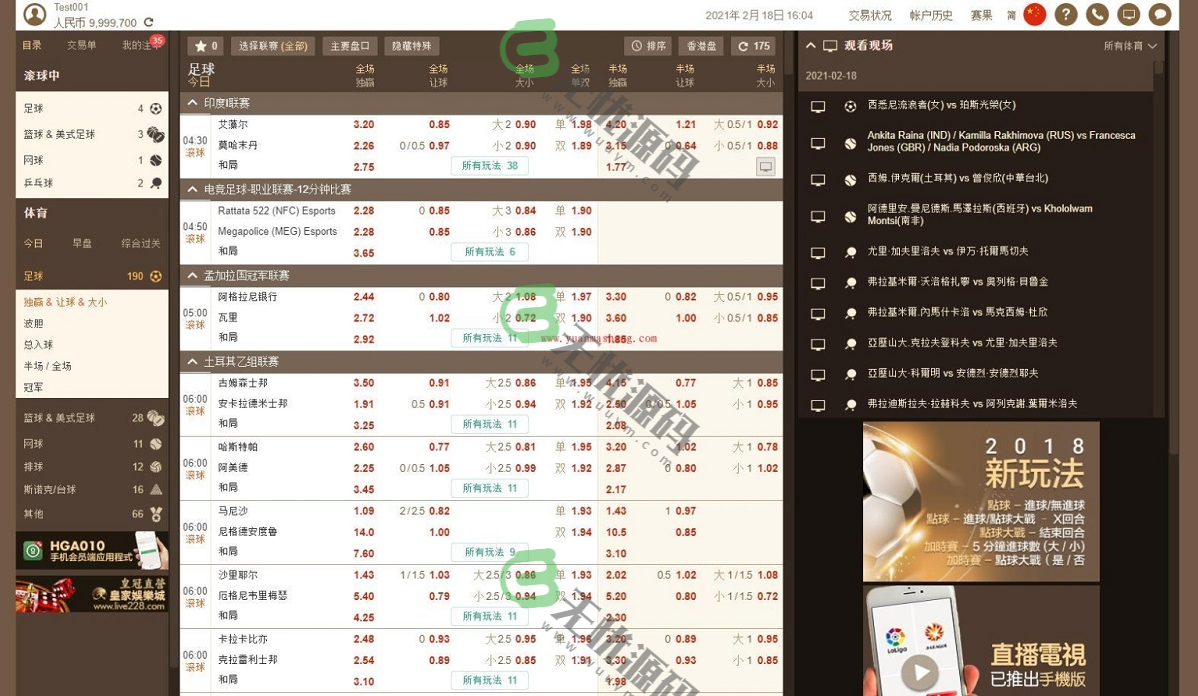 图片[1]-老版皇冠系统足球信用盘源码-码云源码库