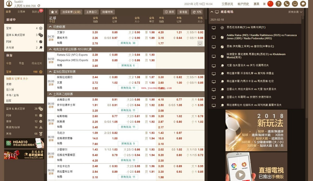 老版皇冠系统足球信用盘源码-码云源码库