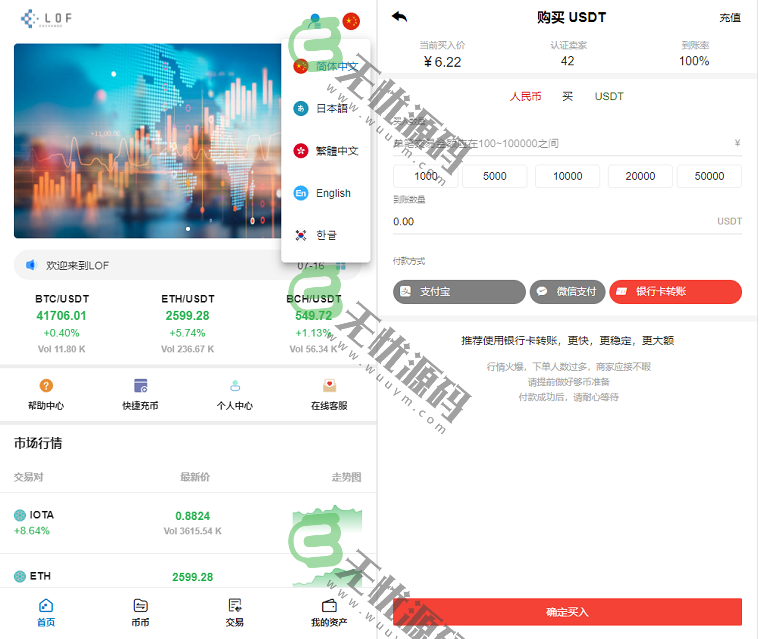 图片[1]-新币虚拟币交易所USDT合约杠杆C2C法币交易平台源码区块链交易所源码-码云源码库