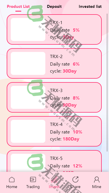 图片[5]-USDT-TRX虚拟币定期理财系统源码-码云源码库