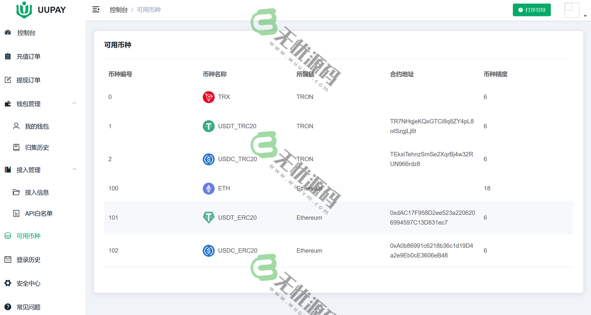 图片[3]-USDT在线支付系统源码,虚拟货币第三方接口支付系统自动回调到账-码云源码库