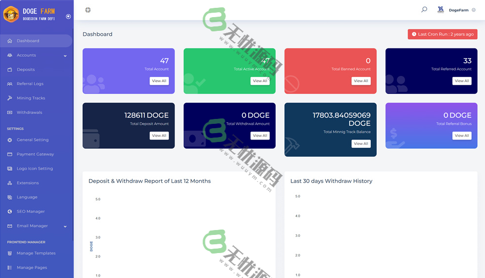 图片[4]-加密货币狗狗币DeFi矿场系统源码,DeFi区块链,流动性矿池,存币生息,基金理财模式-码云源码库