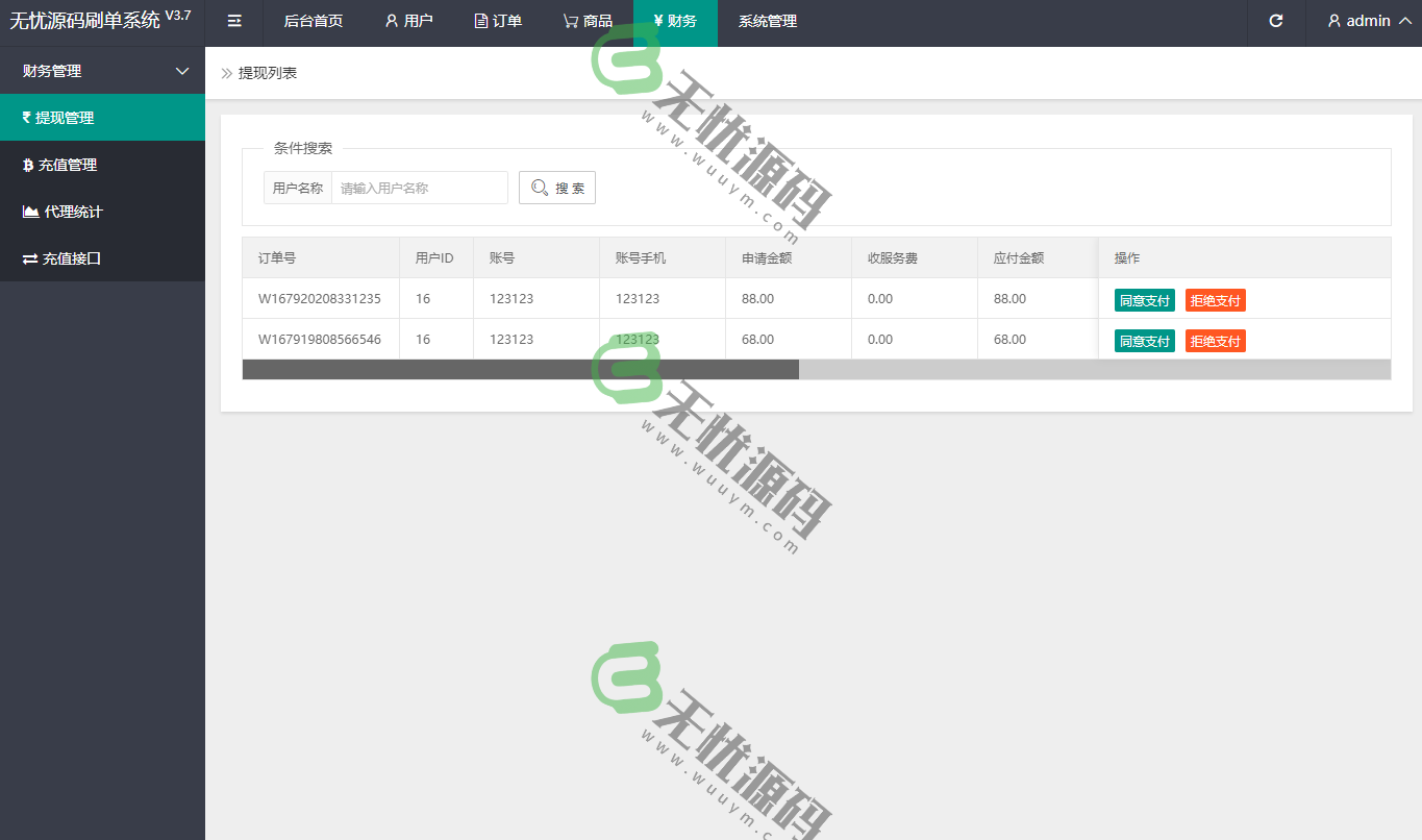 图片[7]-海外刷单抢单购物商城源码/抢单系统源码完美控杀/代理分销/前端uniapp后端PHP-码云源码库