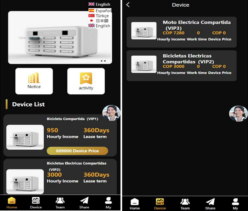 海外amazon多语言共享投资理财系统/投资理财源码/共享充电宝系统/USDT支付-码云源码库