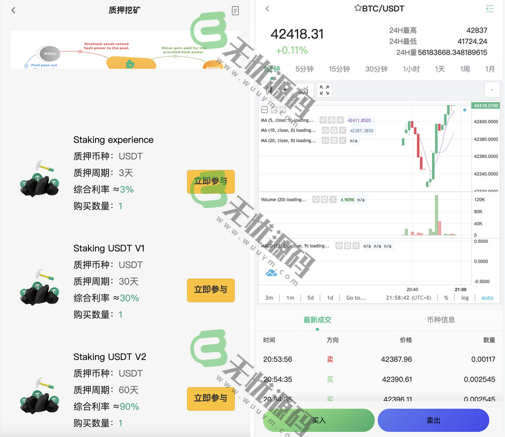 图片[6]-Bitgo多语言区块链虚拟币交易所平台源码,15国语言交易所,合约交易+期权交易+币币交易+申购+矿机-码云源码库