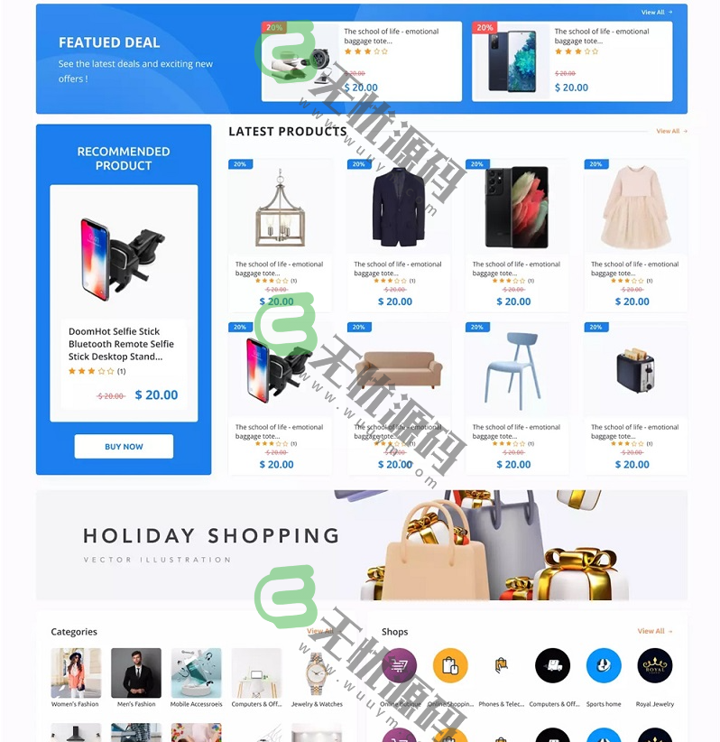 图片[2]-海外跨境电子商务购物商城源码/支持APP/电脑版/卖家和管理面板/6valley v14完整源码-码云源码库