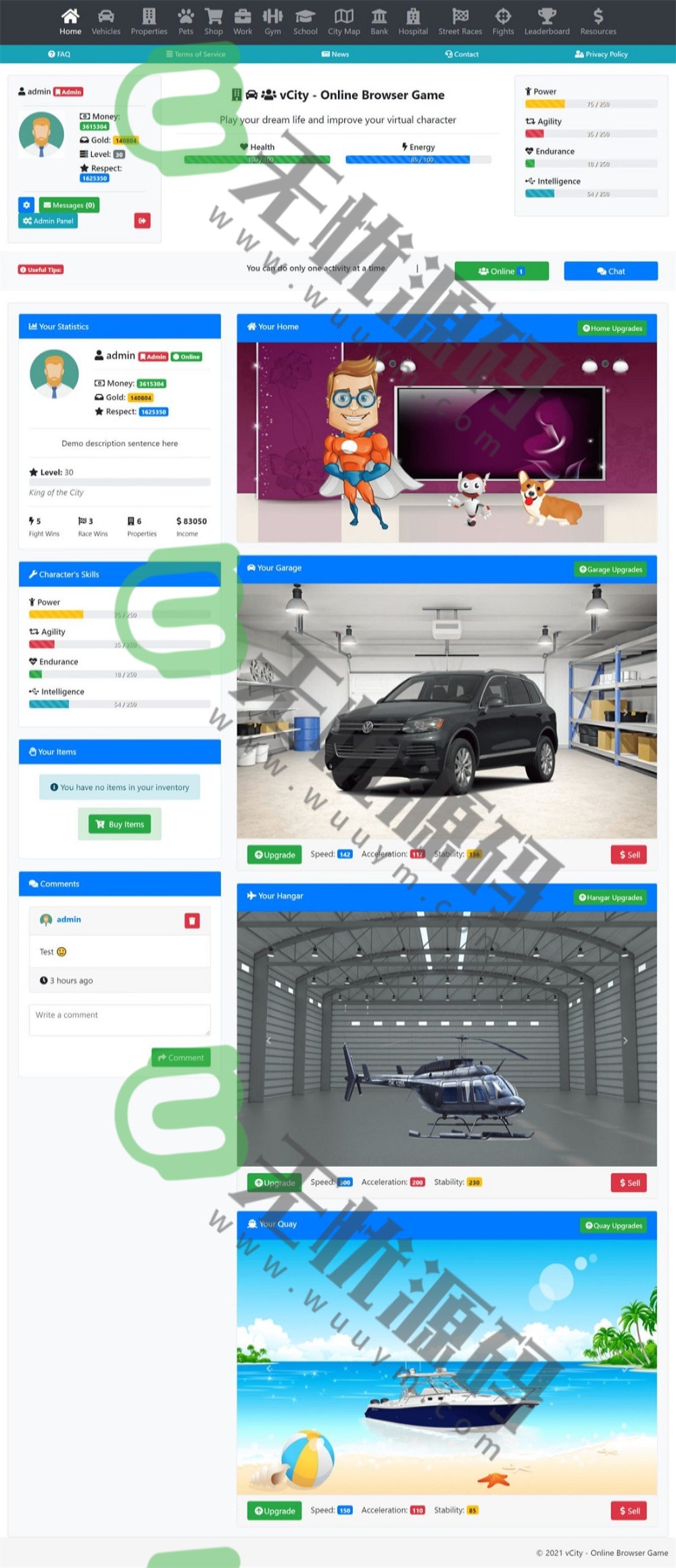 图片[3]-在线浏览器元宇宙游戏平台源码程序/虚拟世界网页游戏/去中心化元宇宙可获取现实金钱对接贝宝-码云源码库
