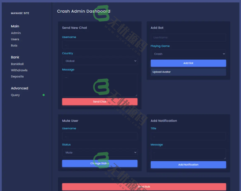图片[1]-crash海外爆点游戏/竞猜下注游戏/带聊天室/机器人/BTC充值-码云源码库