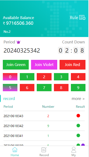 多语言完整版印度红绿灯游戏源码/印度彩票平台源码/双面盘玩法/uinapp前端源码-码云源码库
