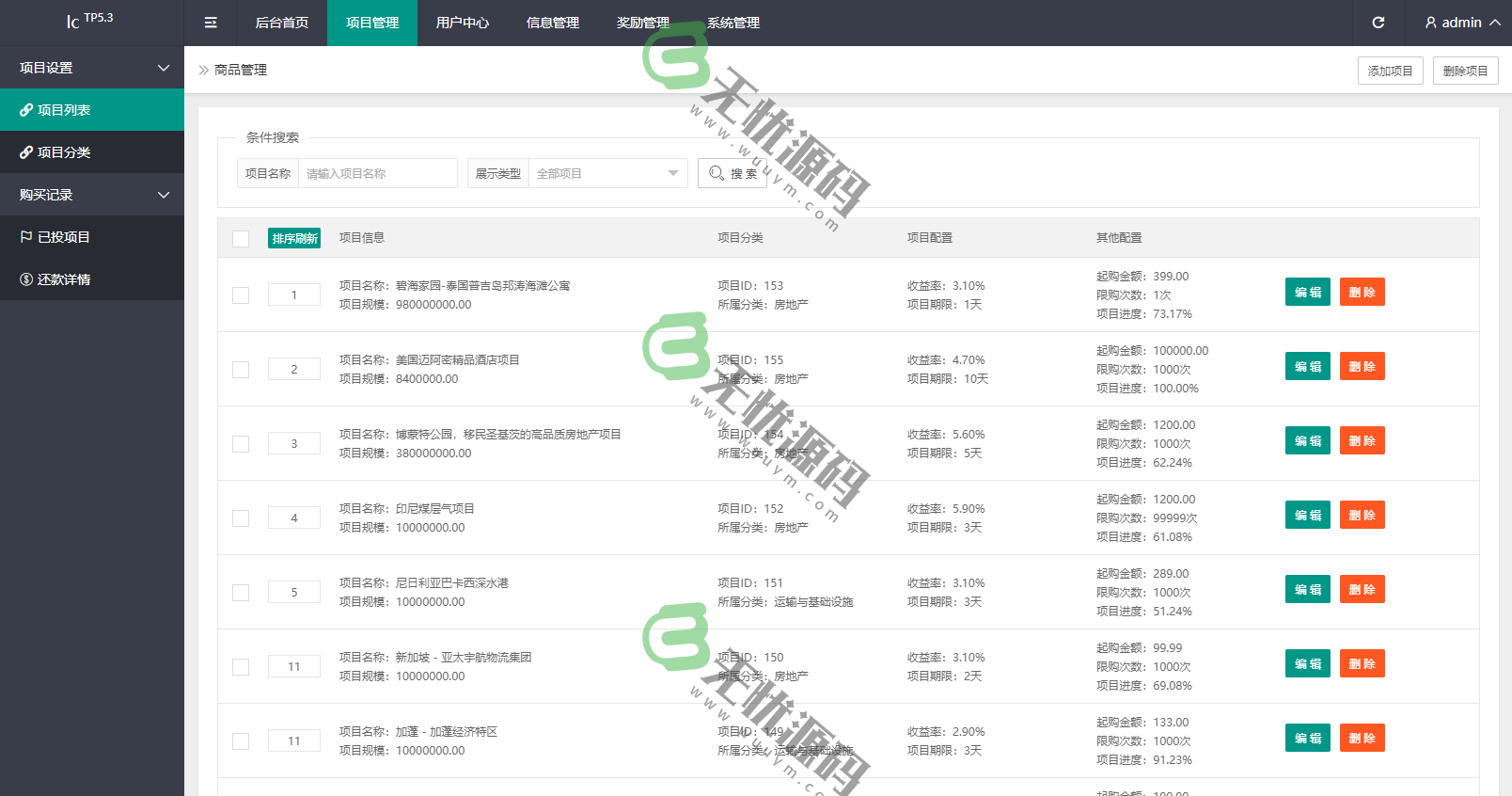 图片[6]-多语言资金盘投资理财系统源码/定期投资/融资存款返利平台/uniapp源代码-码云源码库
