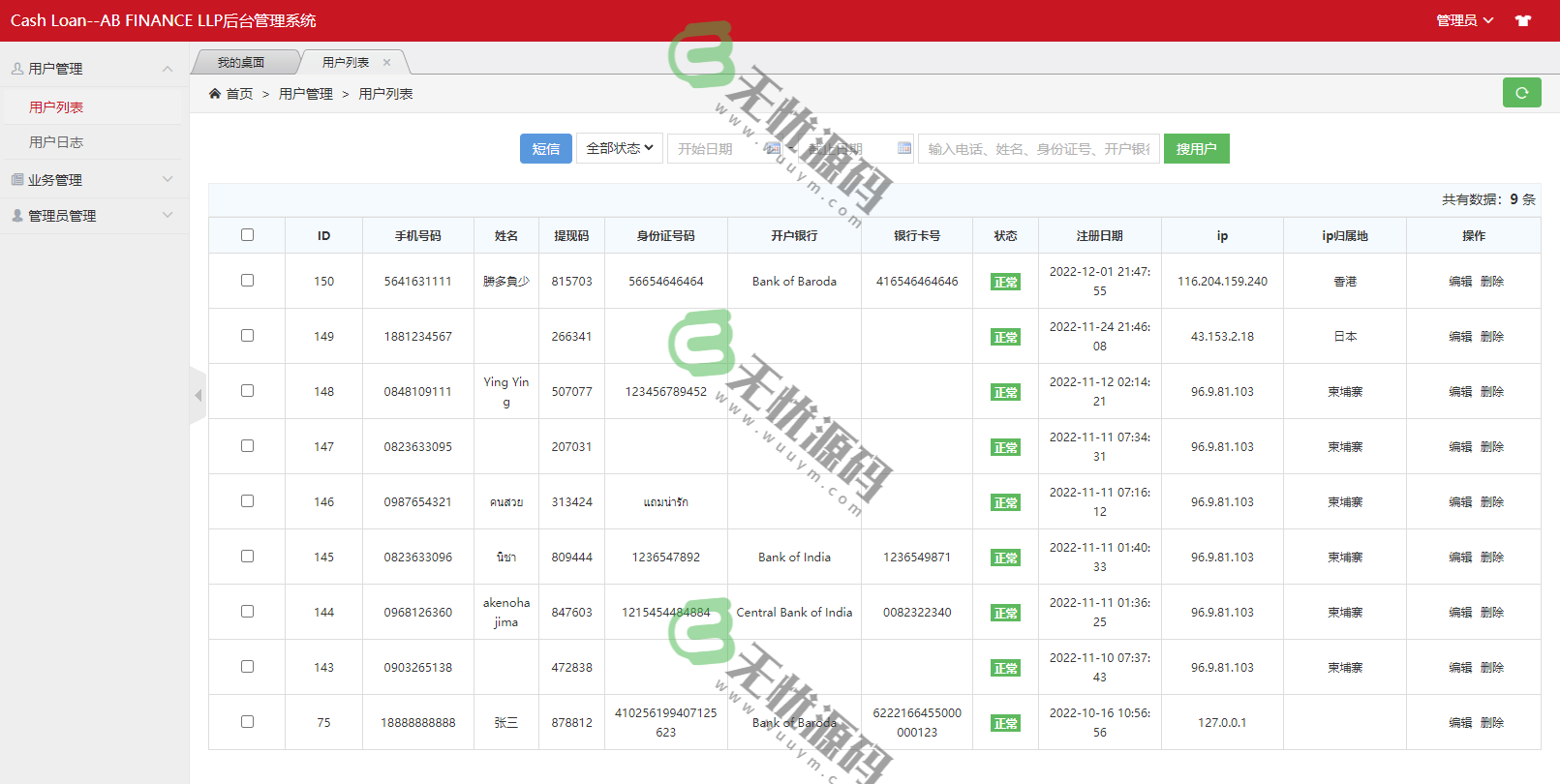 图片[4]-海外小额借贷贷款系统源码/印度贷款平台源码/套路贷系统/网贷系统源码-码云源码库