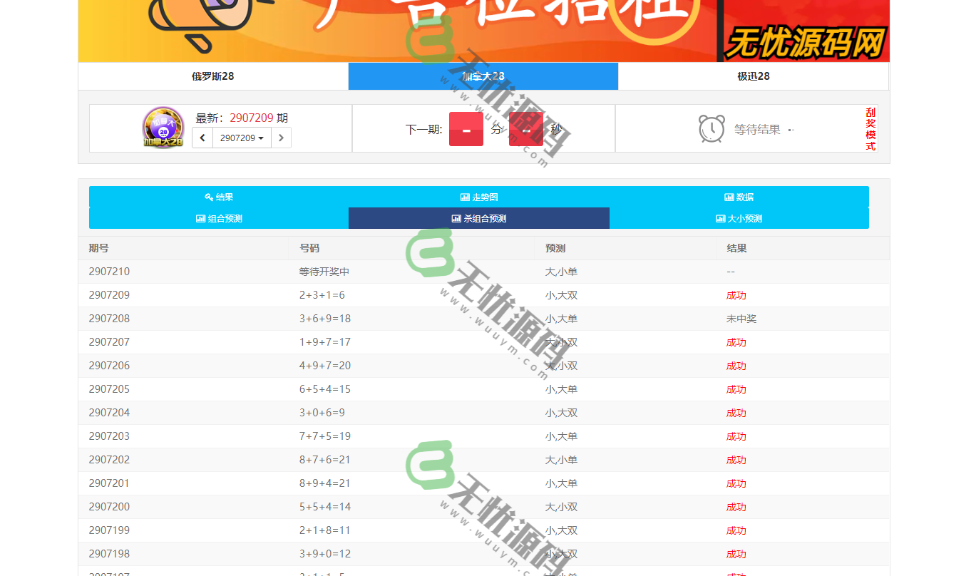 图片[5]-幸运28开奖网源码/幸运28计划预测网源码/幸运28走势图-码云源码库
