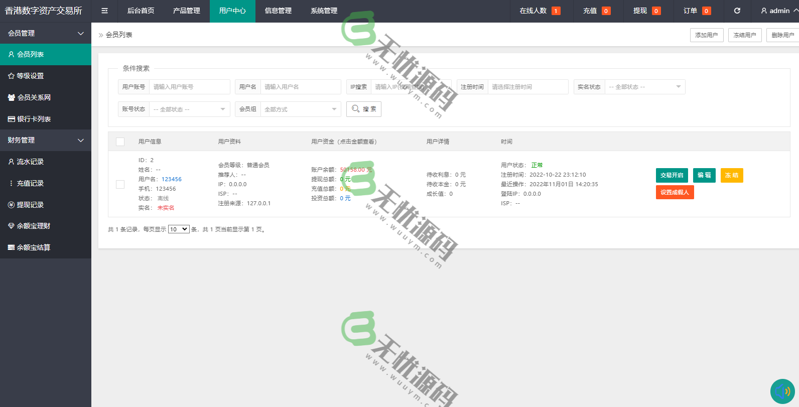图片[4]-二开微交易系统源码/贵金属交易源码/微盘交易系统源码-码云源码库