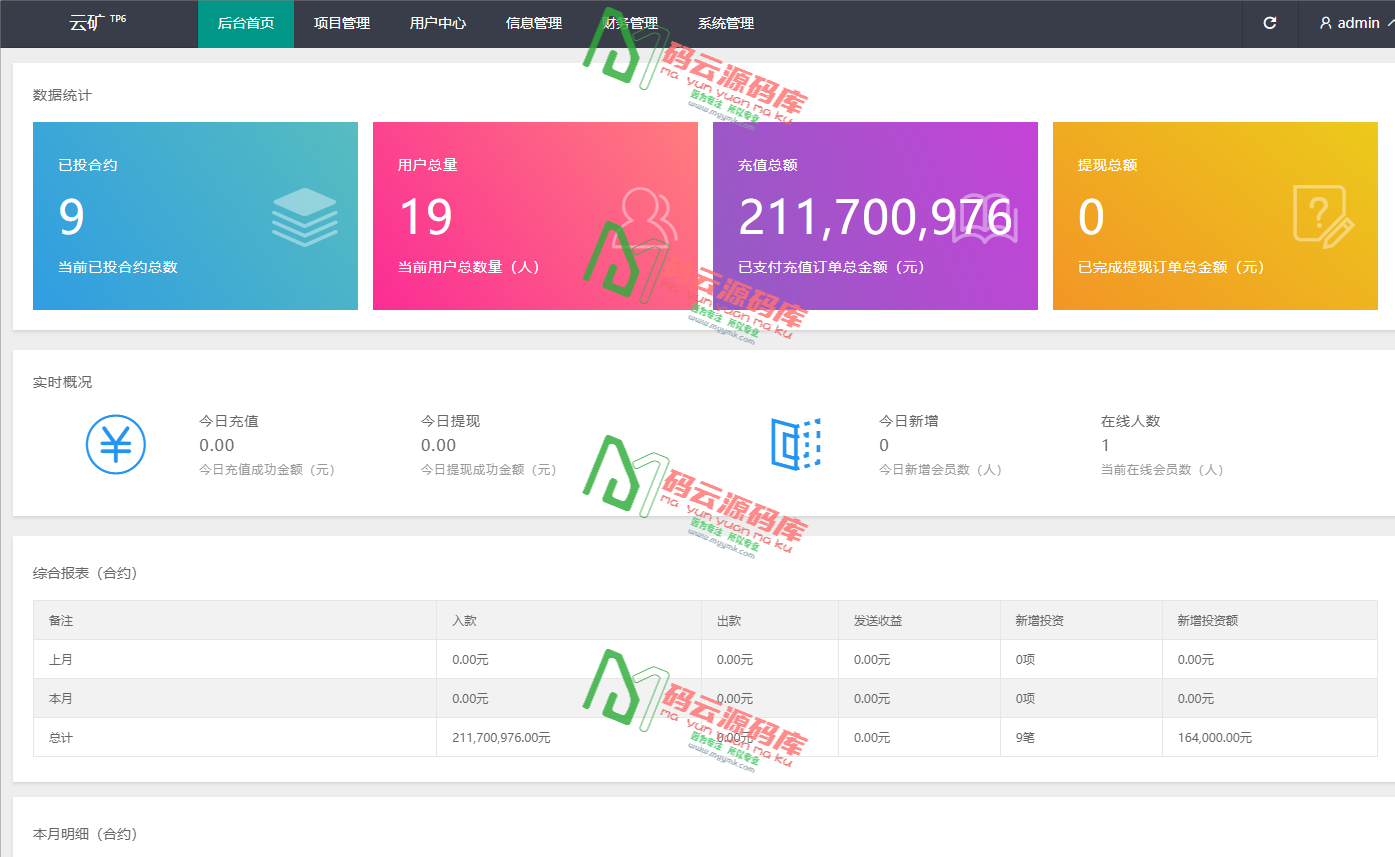 图片[7]-多语言TRX矿机系统源码/TRX矿机投资理财/TRX资金盘理财源码-码云源码库