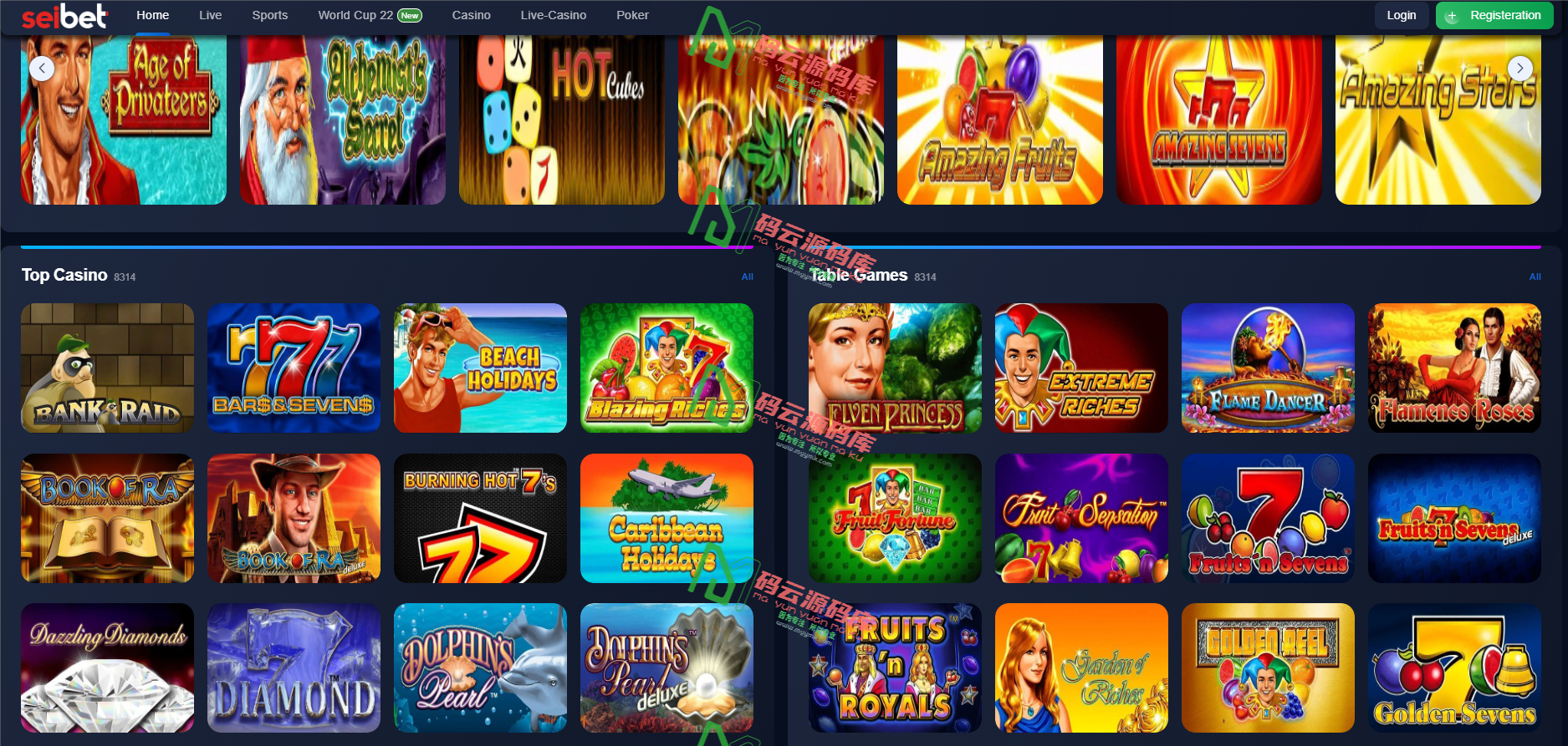 图片[4]-seiBet海外电子游戏源码/电子游戏+体育+世界杯游戏+现场直播+卡西诺+扑克/前后端PHP全开源-码云源码库
