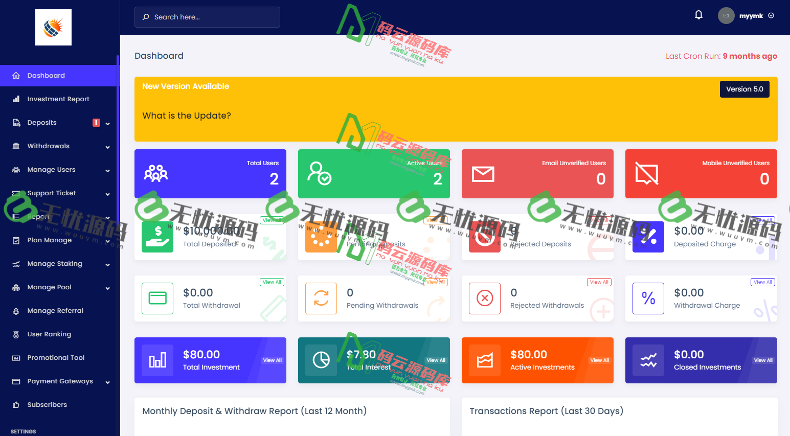 图片[4]-Nikora共享充电桩投资理财源码/海外投资理财源码/前端html+后端PHP-码云源码库