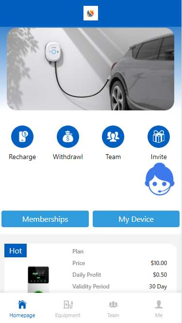 Nikora共享充电桩投资理财源码/海外投资理财源码/前端html+后端PHP-码云源码库