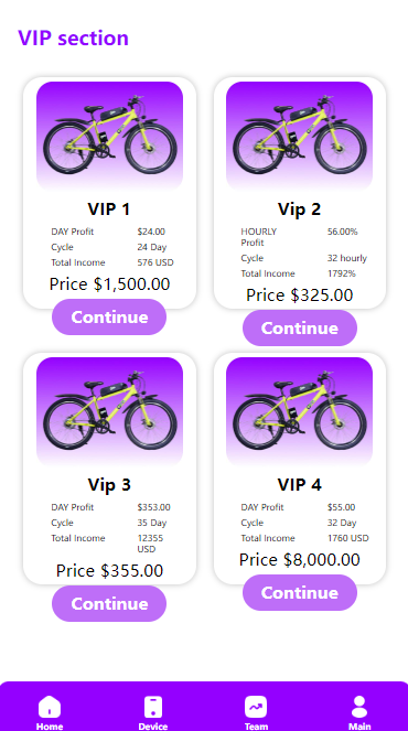 海外自行车投资理财源码/UI精美/团队分佣/单车共享投资源码-码云源码库