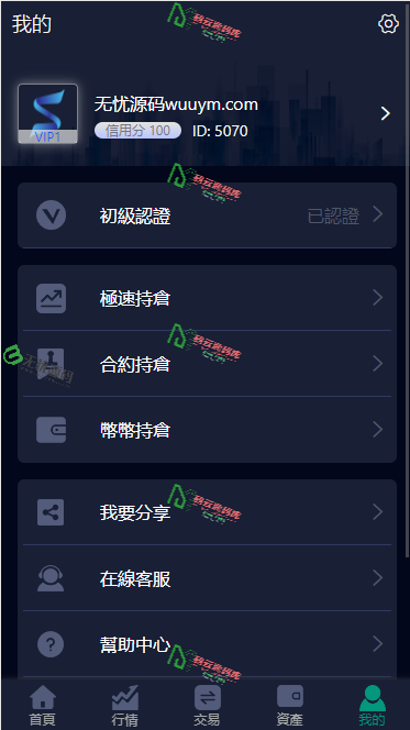 图片[5]-最新微交易系统源码/虚拟币交易所平台/微盘源码/功能齐全/支持币币+合约+期货交易-码云源码库