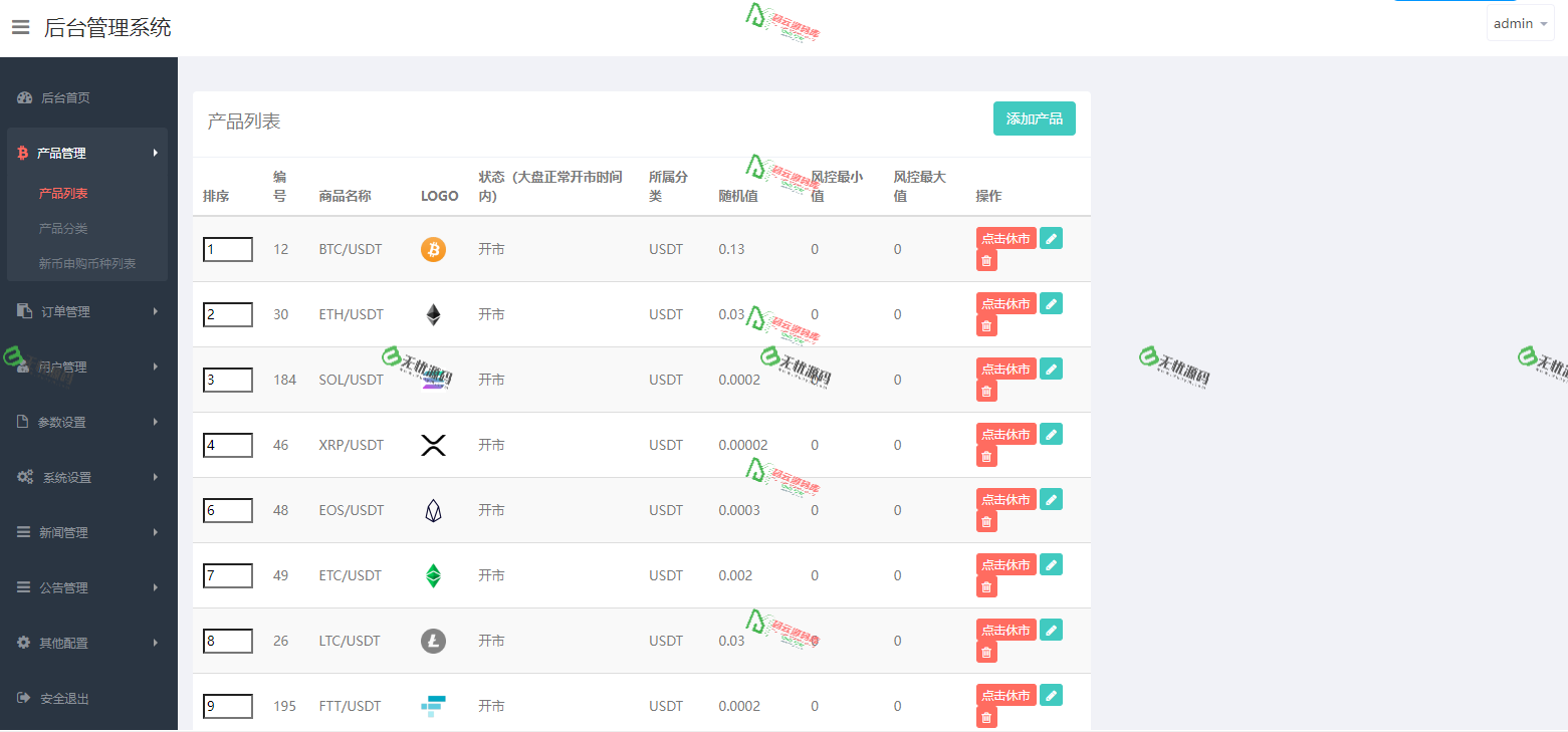 图片[7]-最新微交易系统源码/虚拟币交易所平台/微盘源码/功能齐全/支持币币+合约+期货交易-码云源码库
