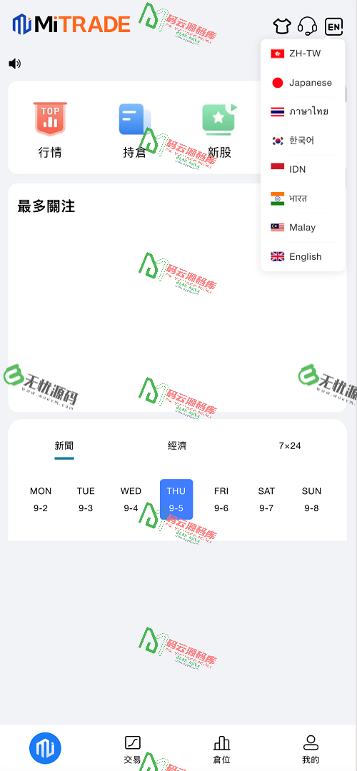 图片[3]-Java全开源多语言海外股票交易系统源码/美股,港股,马股,泰股,印股,新股/金融投资理财平台源码-码云源码库