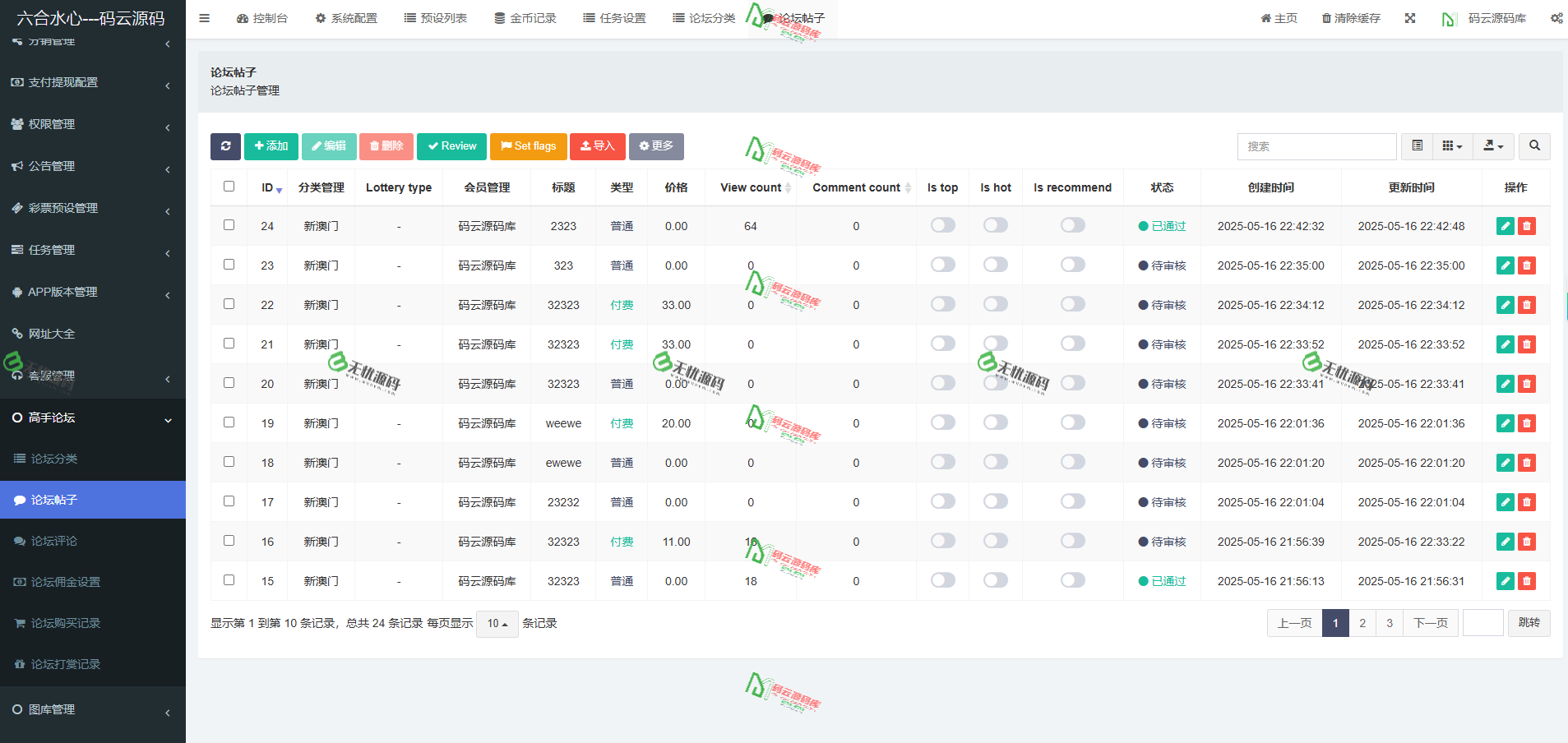 图片[12]-最新六合开奖网源码/六合彩图库源码/六合心水论坛/聊天室+红包+预设-码云源码库