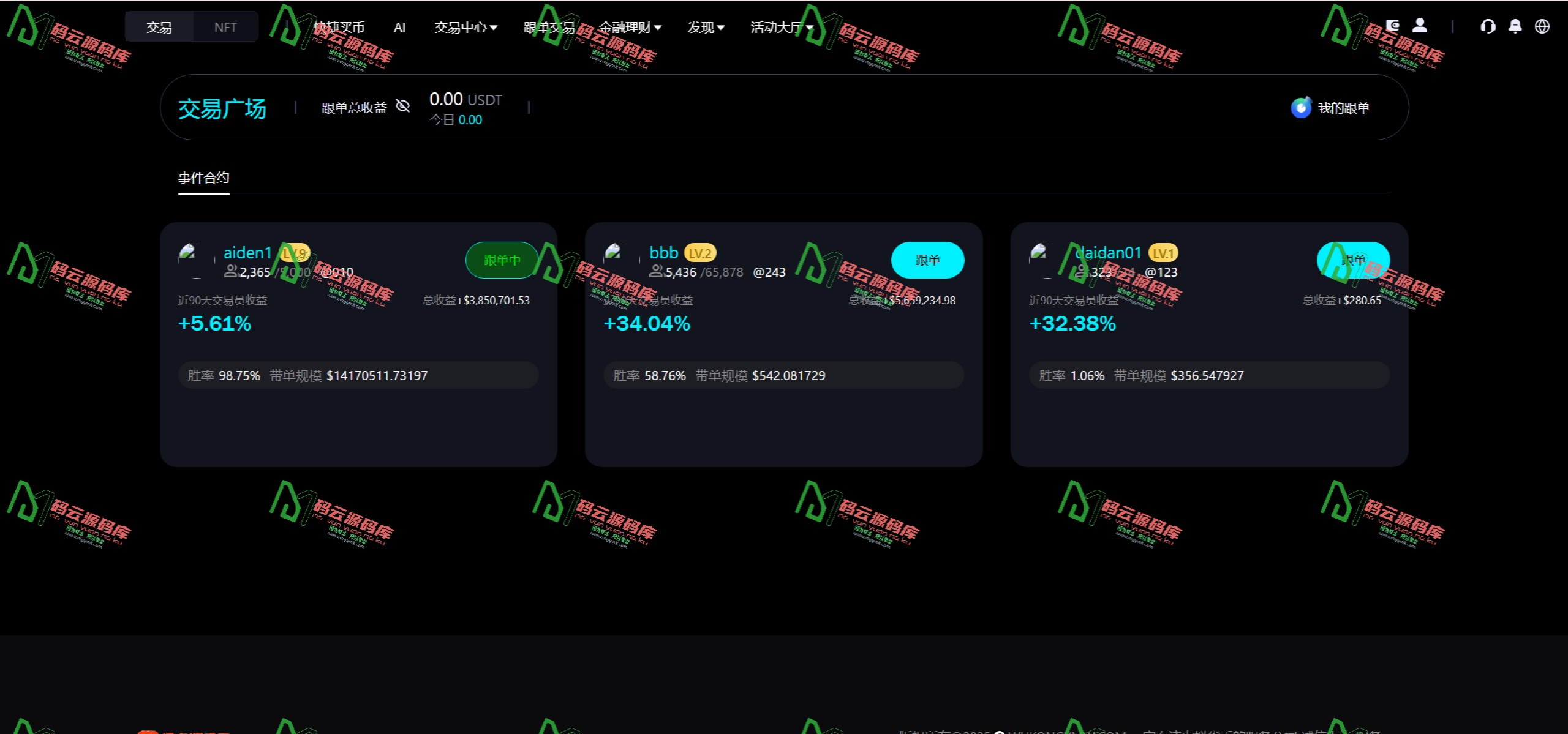 图片[29]-Bitinvests多语言交易所源码/外汇+美股+期货+交割合约+期权交易+现货交易+C2C+平台币+Ai投资理财+Defi借贷/前端vue纯源码+后端PHP-码云源码库