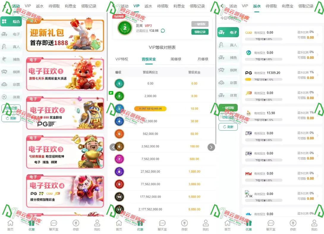 图片[4]-烽火娱乐多语言彩票娱乐城源码/FS娱乐城+系统彩+活动返水+聊天室28游戏+IM即时通讯+合买跟单/前后端全开源-码云源码库