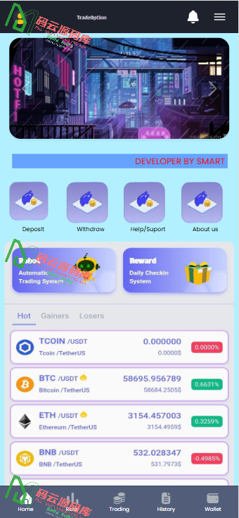 图片[1]-海外新版本虚拟币交易秒合约系统源码/三级分销-码云源码库