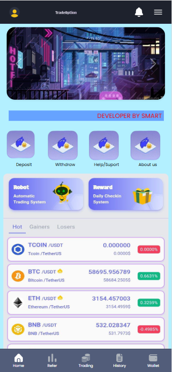 海外新版本虚拟币交易秒合约系统源码/三级分销-码云源码库