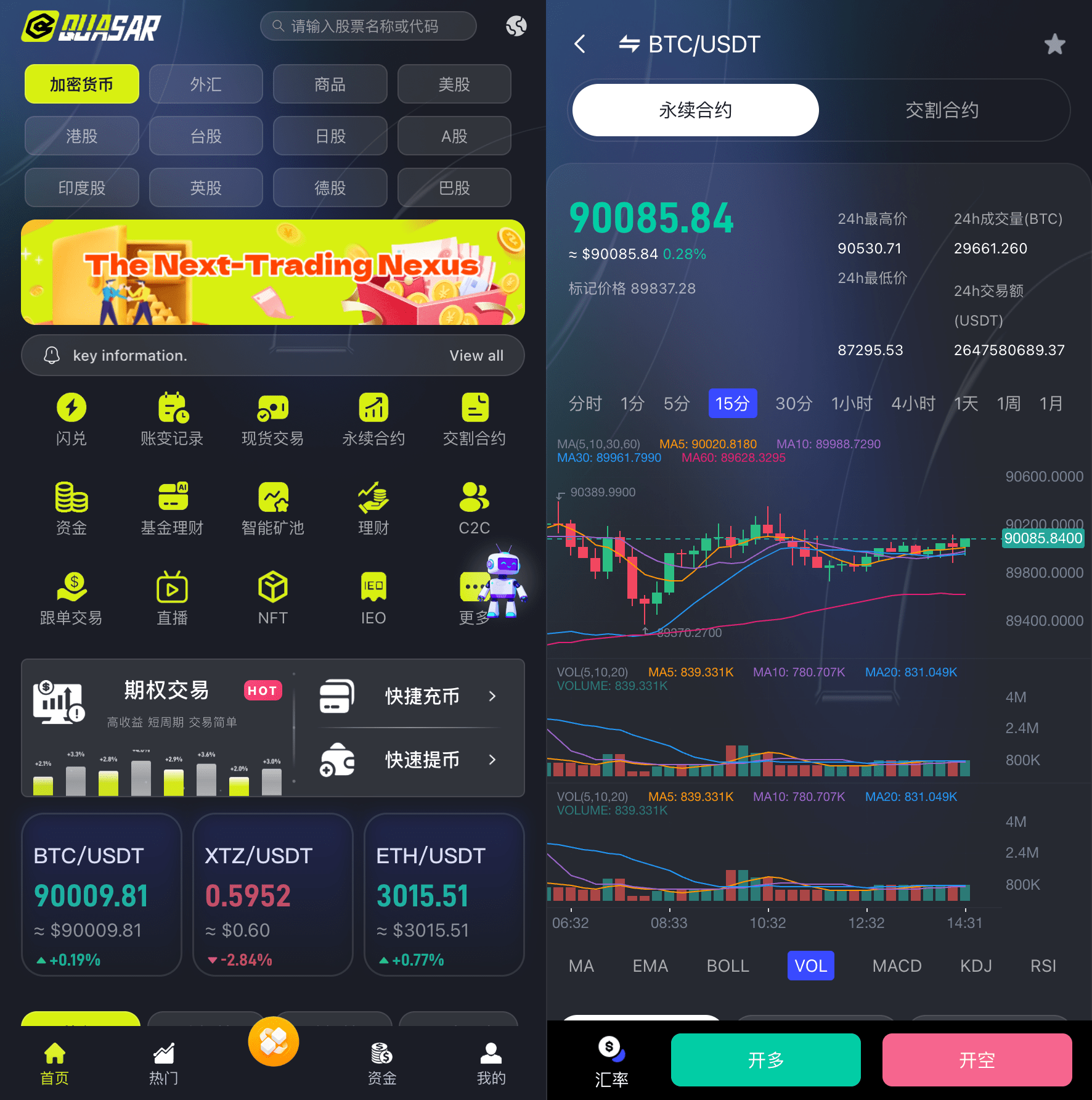 多语言股票交易所源码/综合交易所源码/全开源+详细部署教程-码云源码库