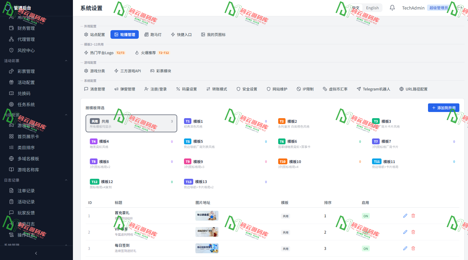 图片[10]-TG综合盘源码 | 综合包网源码 | 娱乐城系统源码 | 世界杯投注 | 一键安装-码云源码库