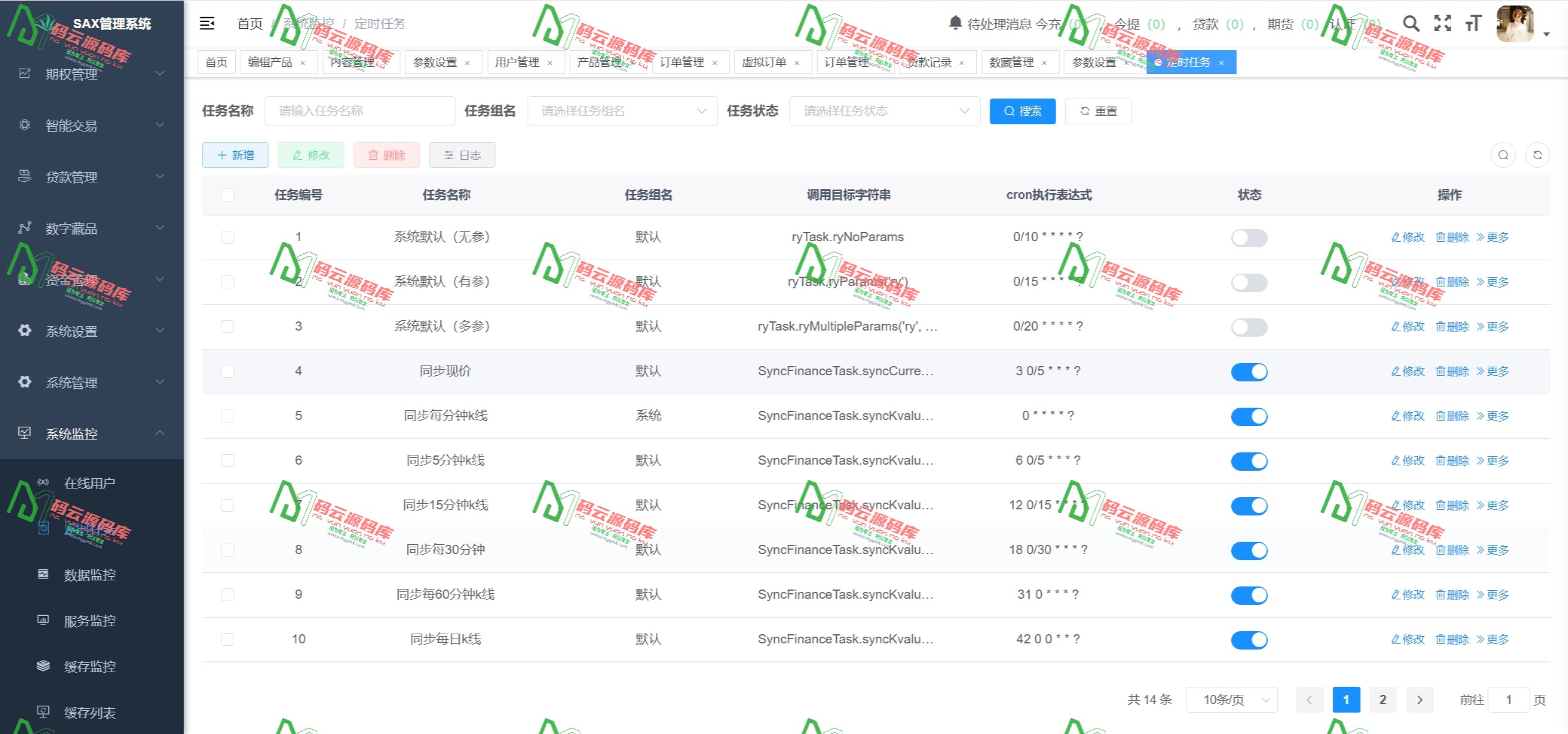 图片[33]-多语言交易所源码 | 期权秒合约 | 杠杆合约 | 智能合约投资理财 | NTF | 贷款 | 控制 | 详细部署文档-码云源码库