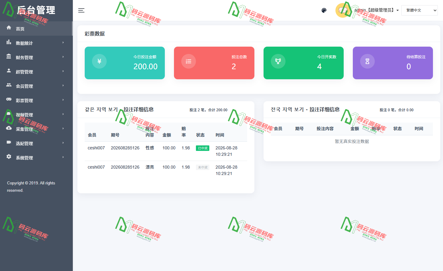 图片[7]-VUE多语言空降系统源码 | 空降彩票系统源码 | 灵活采集配置 | 详细部署教程-码云源码库
