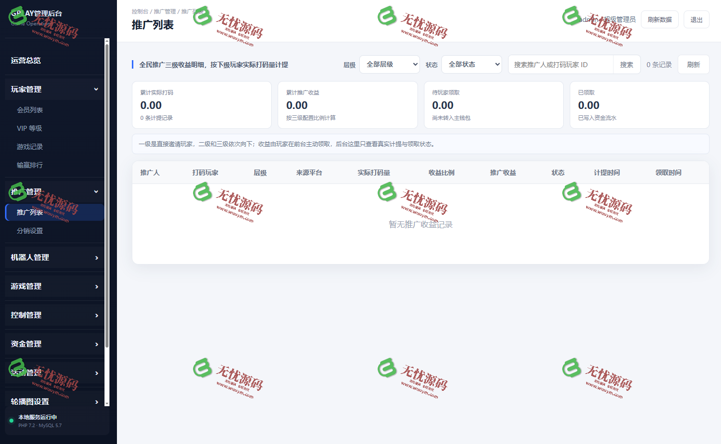 图片[10]-最新KGgame源码 | 捕鱼游戏源码 | PG游戏源码 | 棋牌源码 | 含详细部署教程-无忧源码